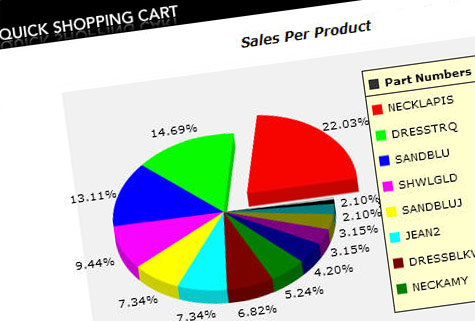 Track your sales and activity for ecommerce website development